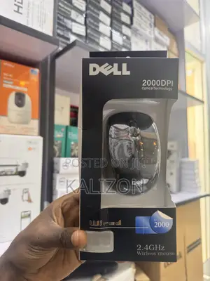 Original Dell Wireless Optical Mouse High-Performance ገመድ አልባ ማውስ