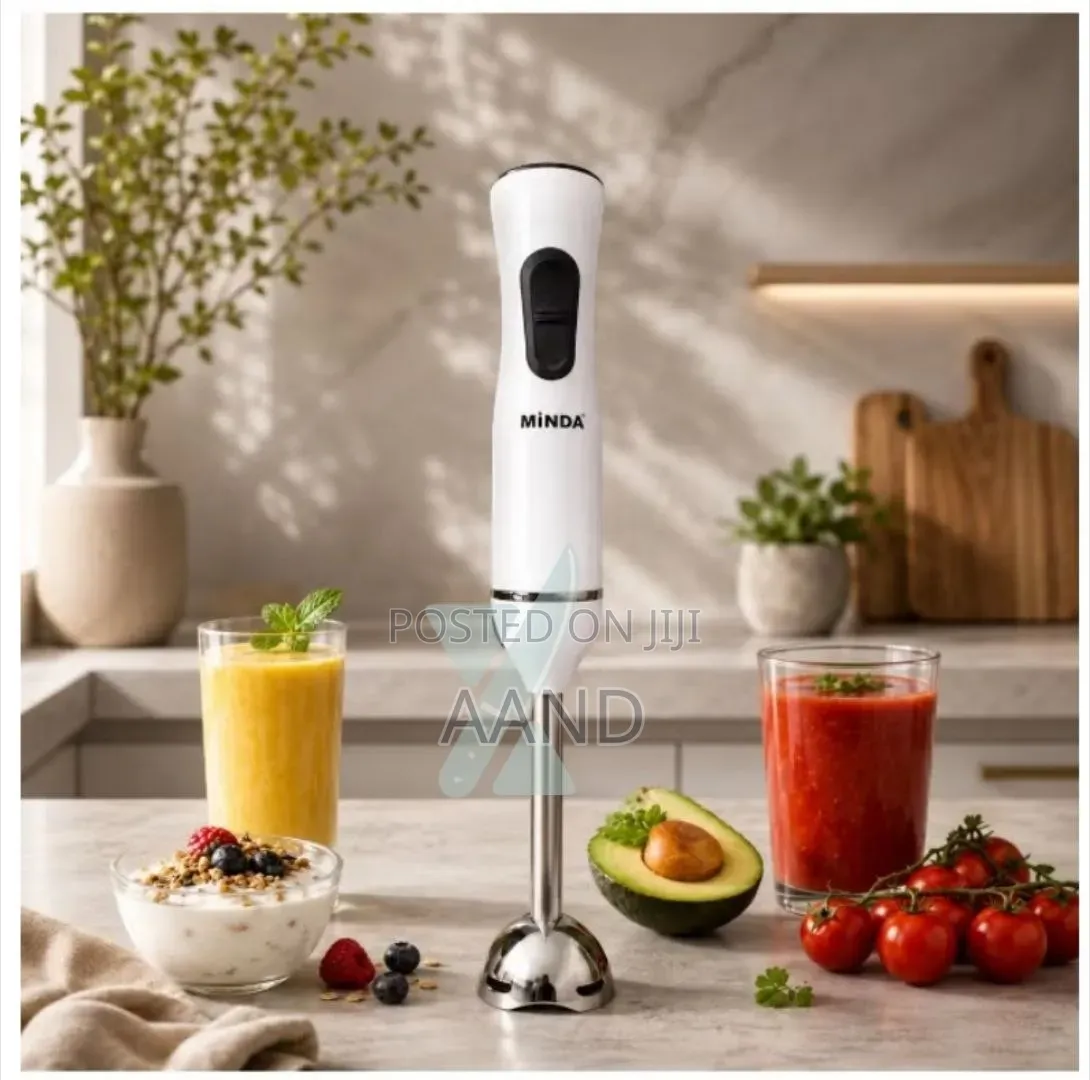 MINDA Electric Immersion Hand Blender/የእጅ መፍጫ