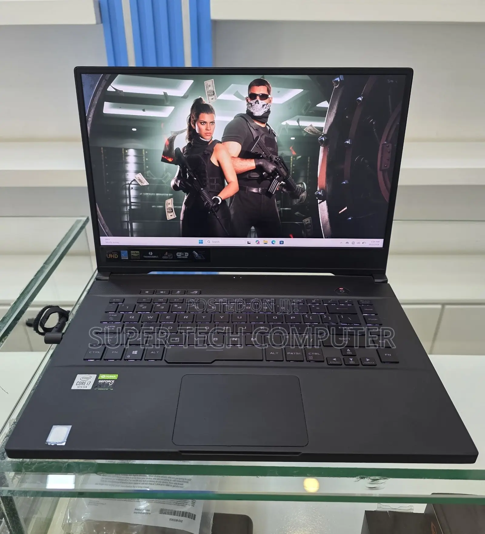 New Laptop Asus ROG Zephyrus G15 16GB Intel Core i7 SSD 512GB