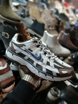 Nike P-6000 (Brownwhite/Royal Blue/ Metallic Silver / White / Burgundy