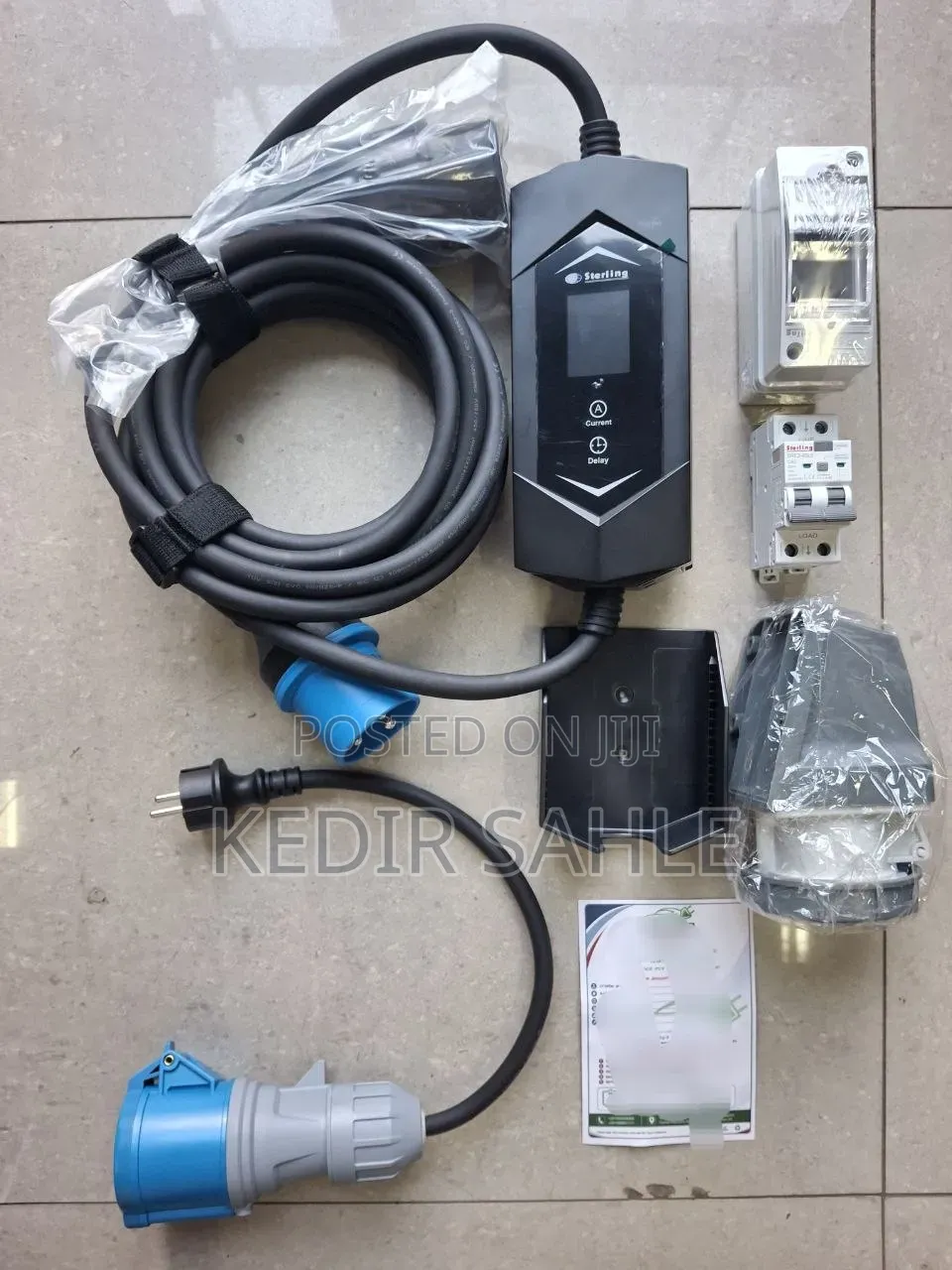 Sterling Portable Ev Charger 7kw 6a-32a