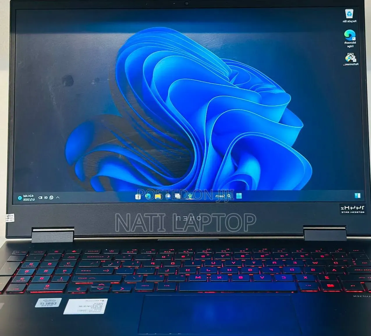 New Laptop HP Omen 16 16GB Intel Core i7 SSD 512GB