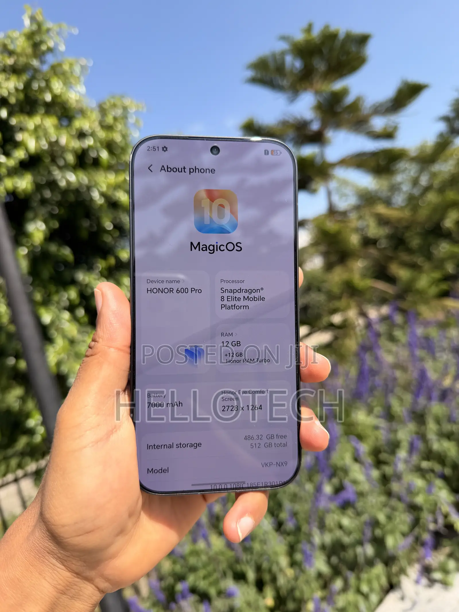 New Honor 600 Pro 512 GB Black