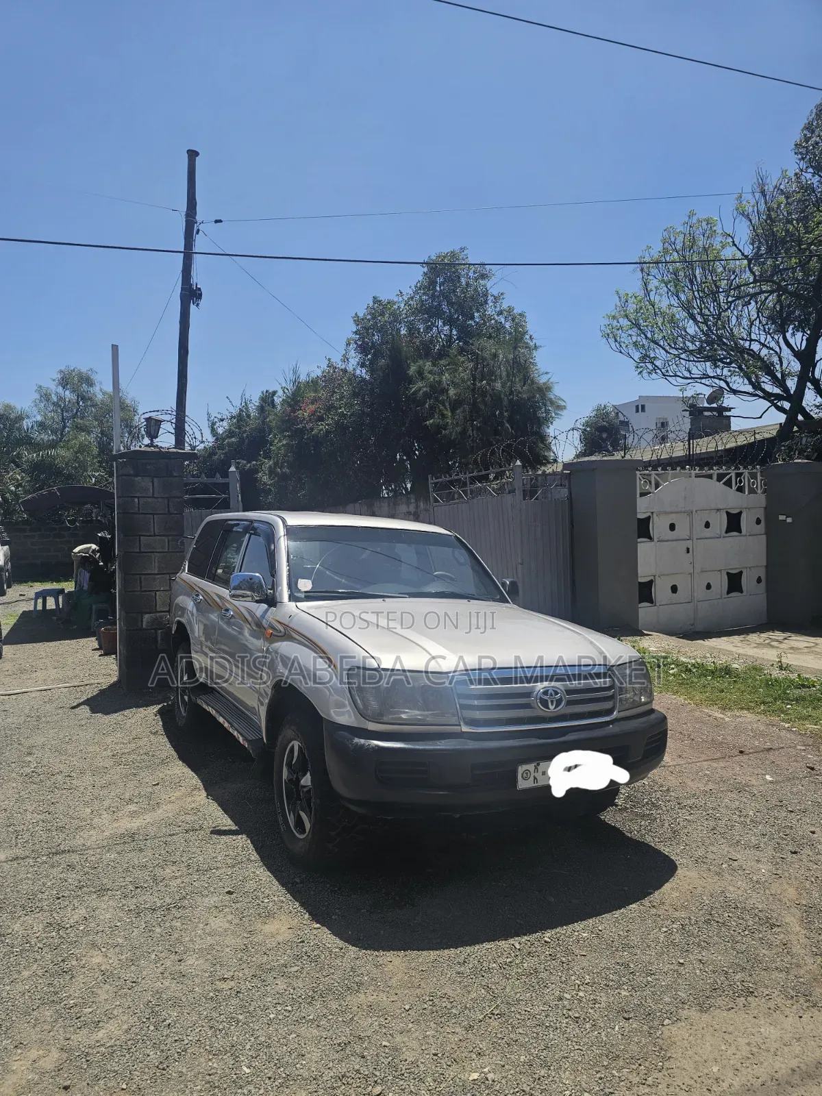 Toyota Land Cruiser 2004 Silver