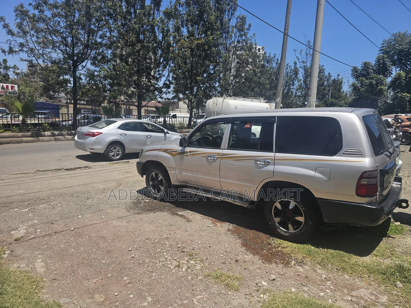 Toyota Land Cruiser 2004 Silver