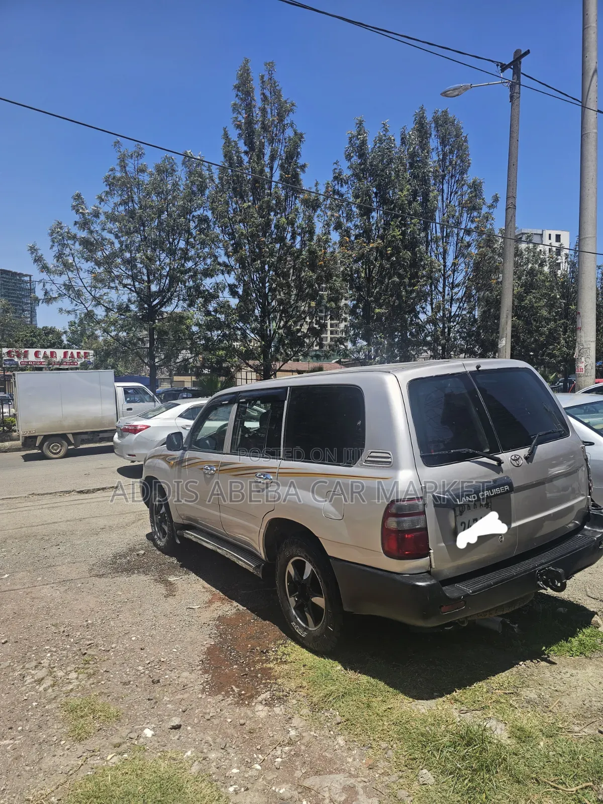 Toyota Land Cruiser 2004 Silver