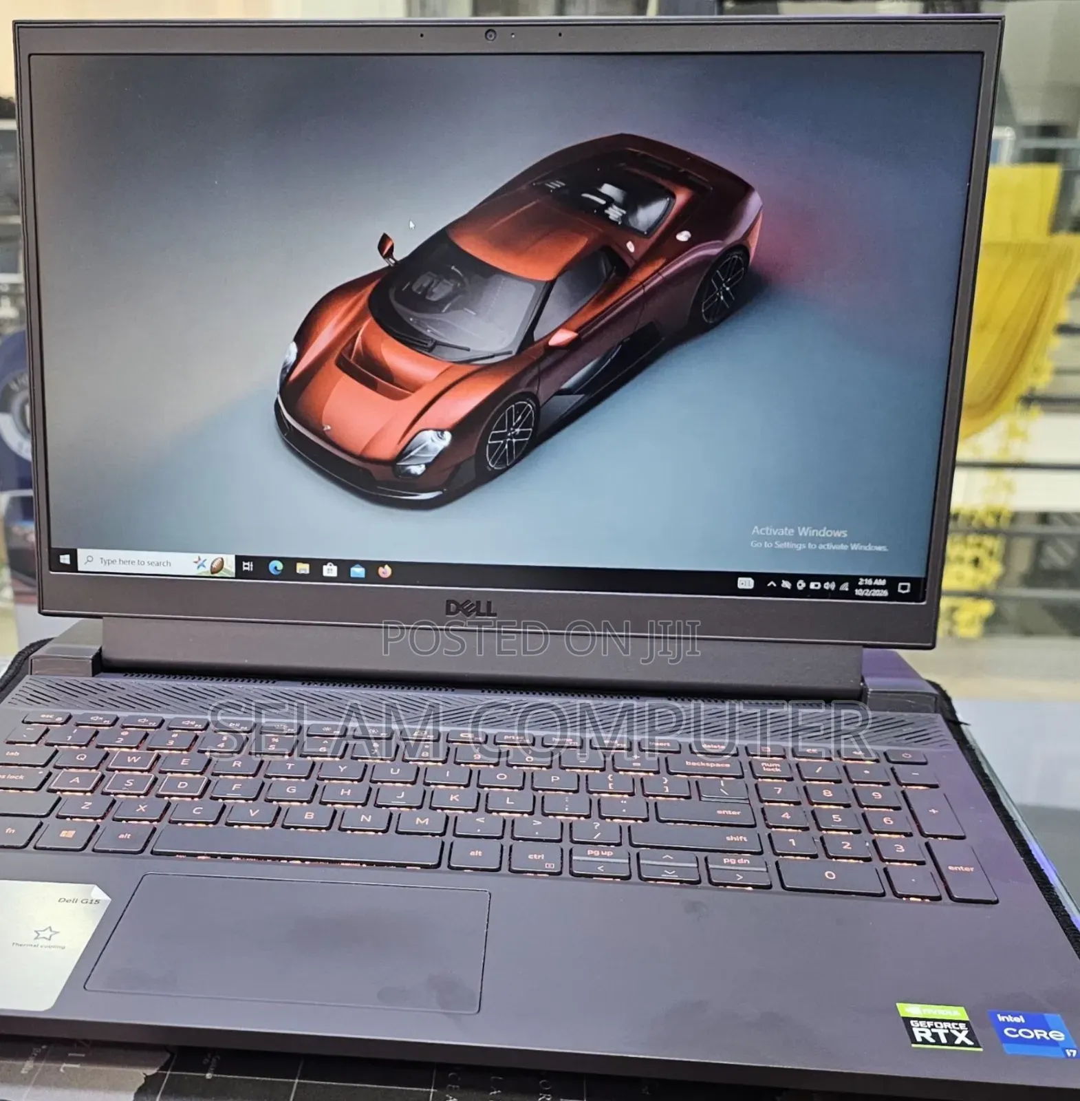 New Laptop Dell G15 5525 8GB Intel Core i7 SSD 512GB