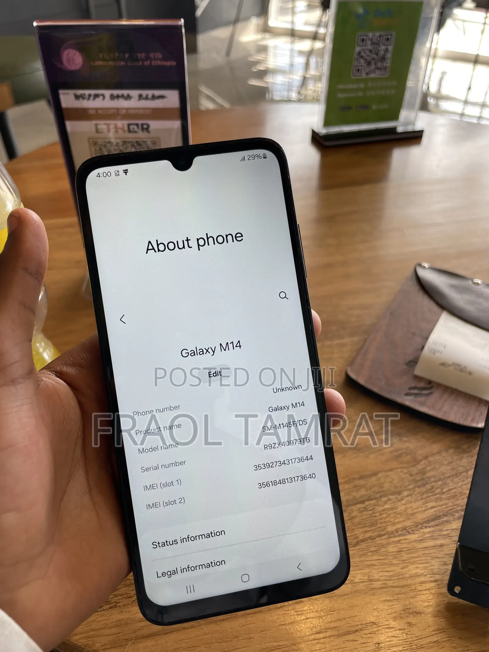 New Samsung Galaxy M14 64 GB Black