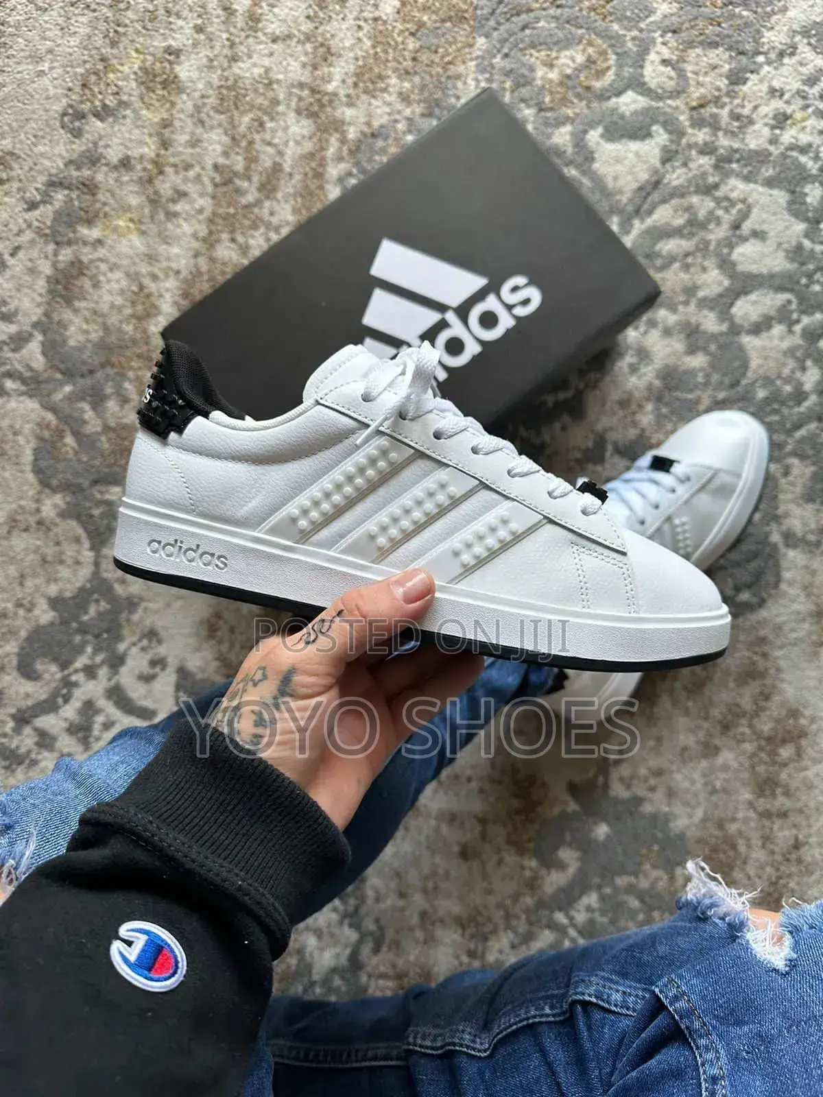 Adidas Grand Court X LEGO White/Black Women's Sneakers