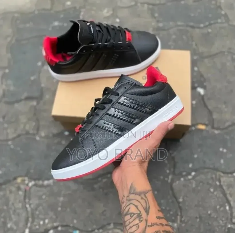 Adidas Grand Court X LEGO Black/Red Women's Sneaker