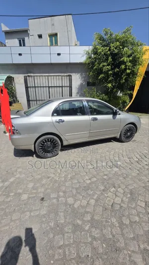 Toyota Corolla Sedan 2003 Silver