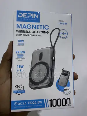 DEPIN Magnetic Wireless Power Bank