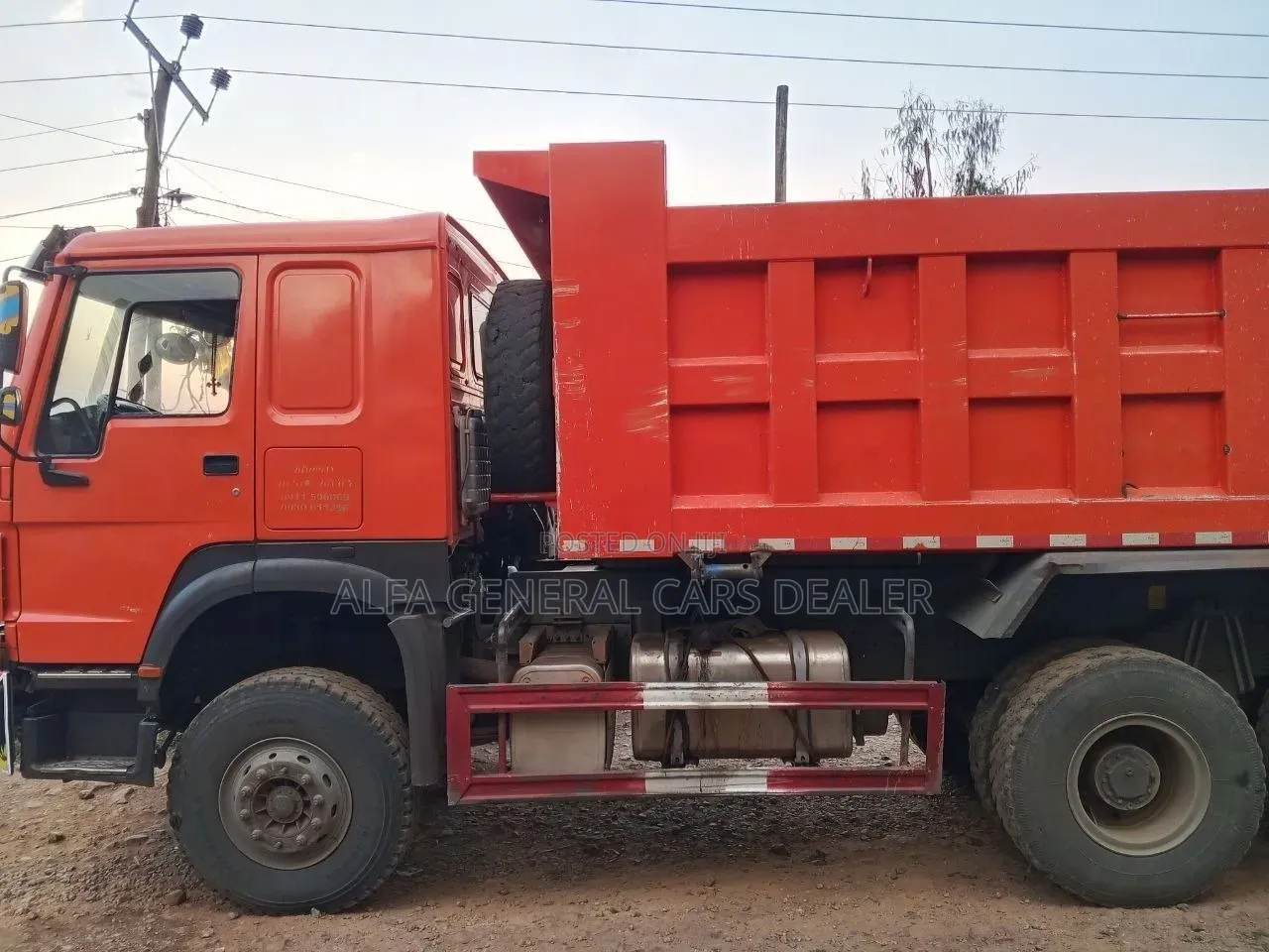 2020 ሞዴል ሲኖ 336 ገልባጭ ጎማ:100% ታርጋ:a03**
