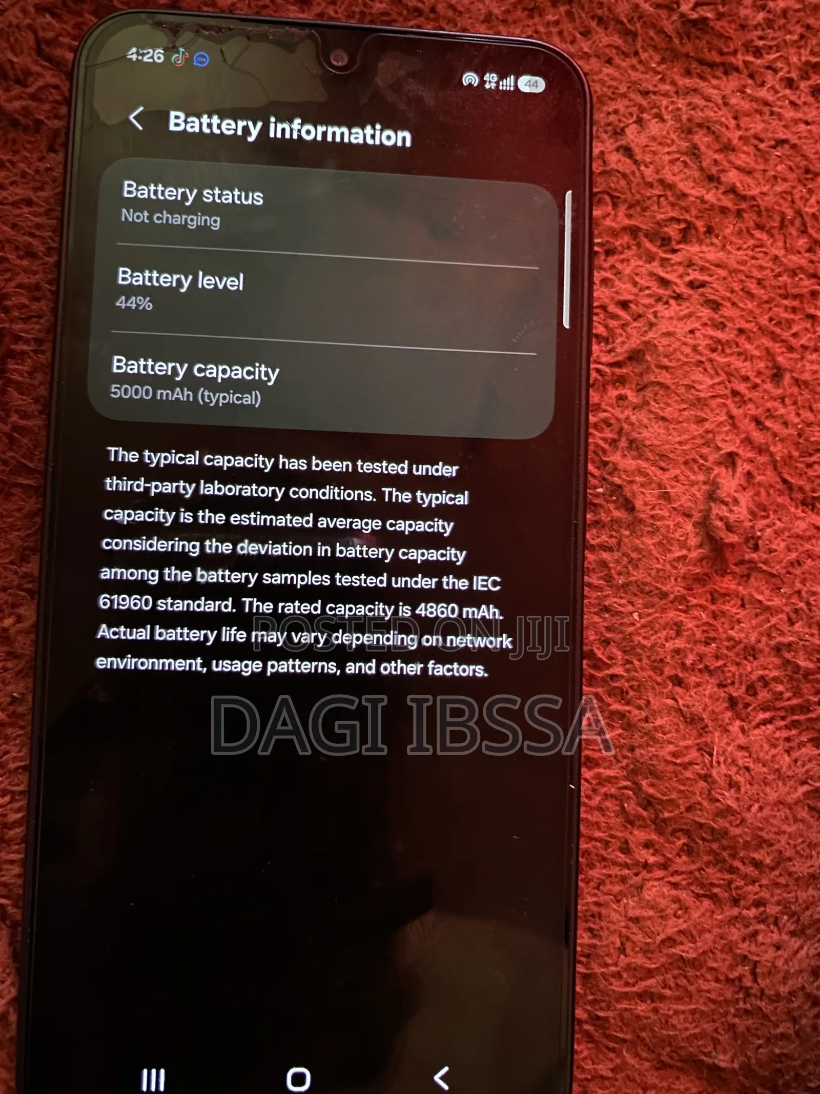 New Samsung Galaxy A26 256 GB Black
