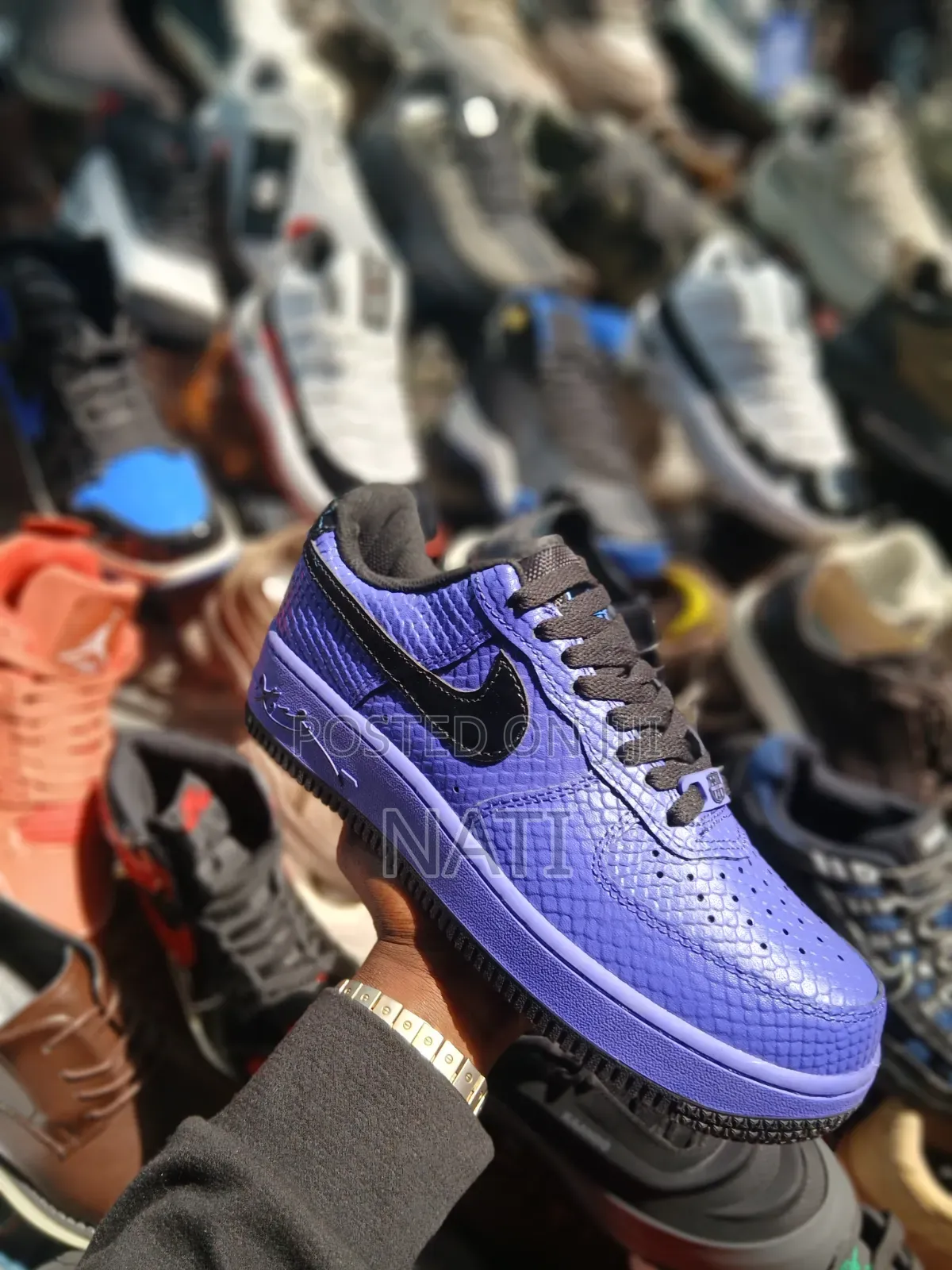 Nike Air Force 1 Low X Kobe Bryant ×barca "Snakeskin"