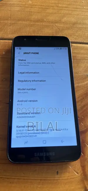 Samsung Galaxy A Black