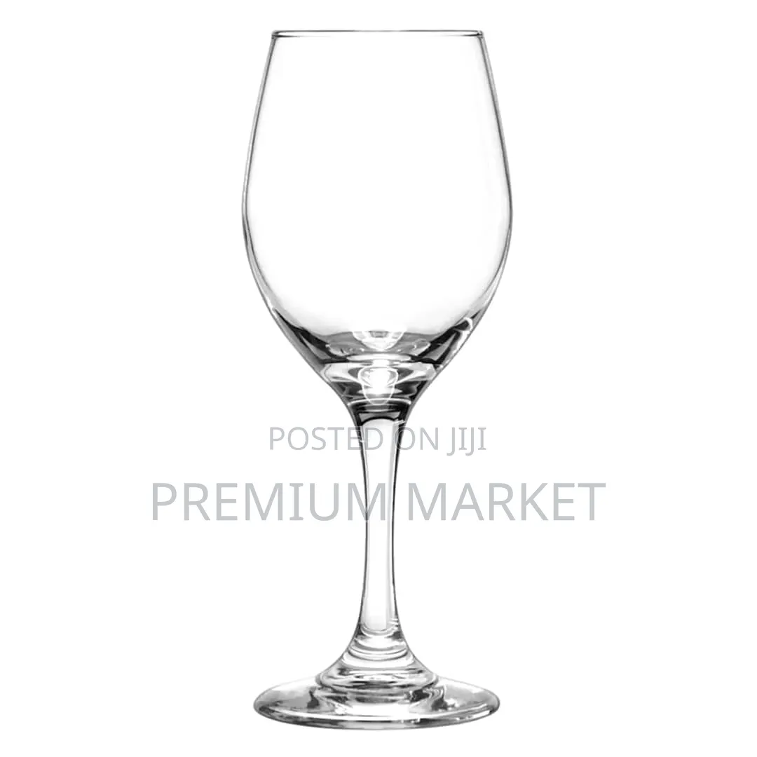 Wine Glass Quality 12 PSC የወይን ብርጭቆ