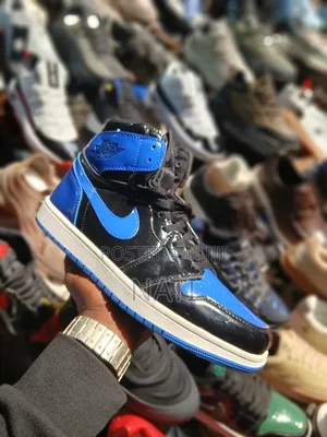 Air Jordan 1 High OG Patent Leather(Dark Marina Blue/and Patent Bred)