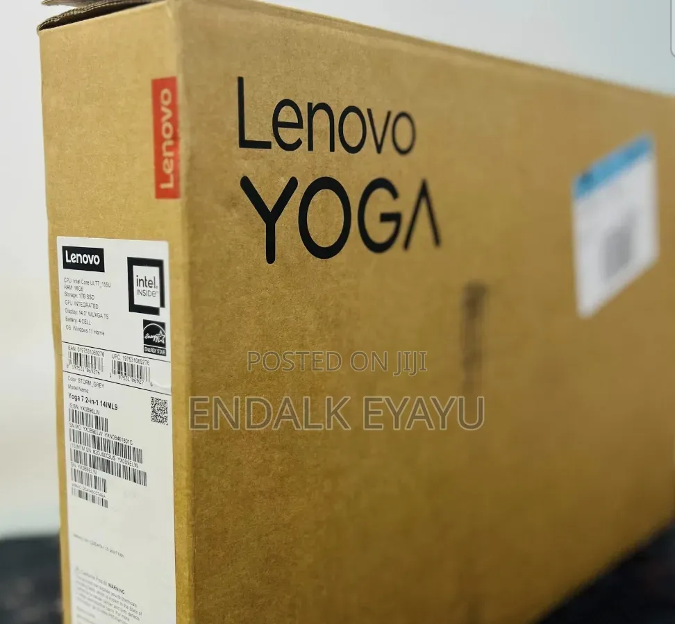 New Laptop Lenovo Yoga 7 15ITL5 16GB Intel Core Ultra 7 SSD 1T