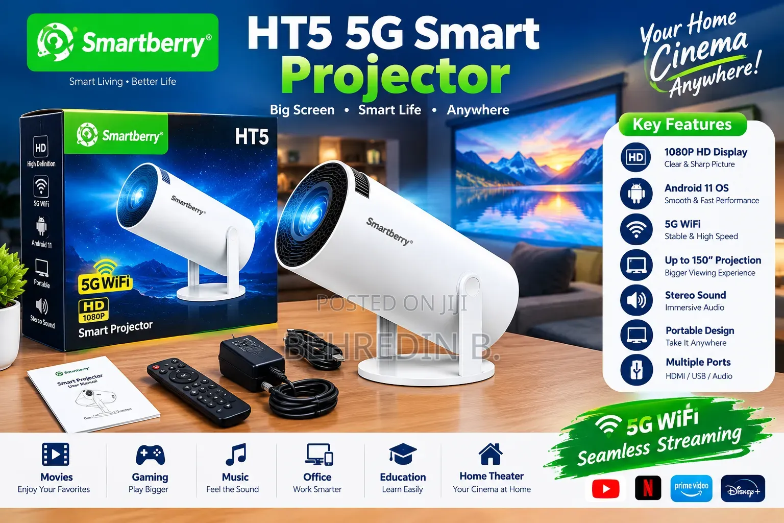 Smartberry Ht5 Projector