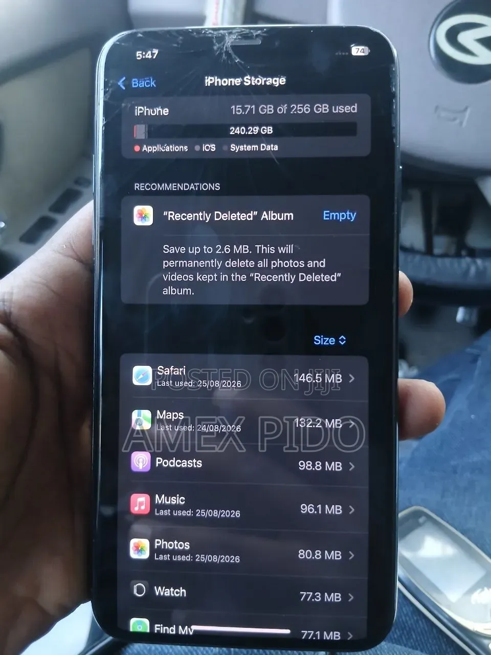 Apple iPhone 12 Pro Max 256 GB Gray