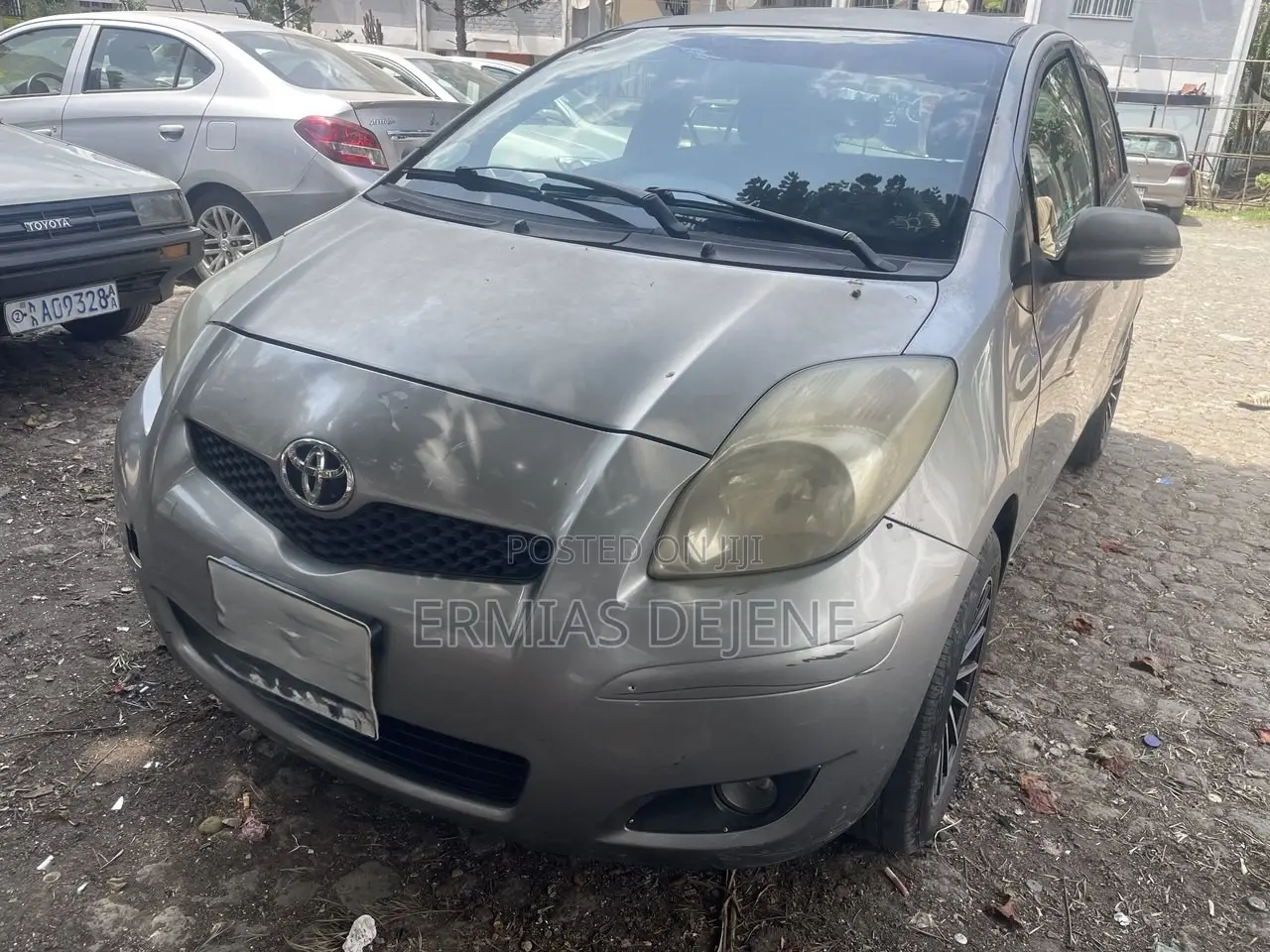 Toyota Yaris 2008 Gray