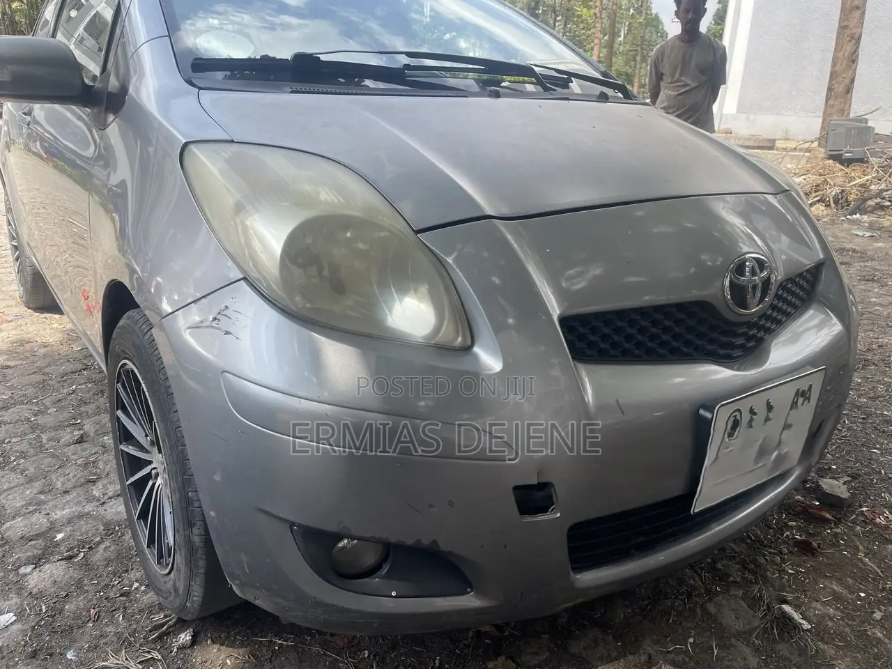 Toyota Yaris 2008 Gray