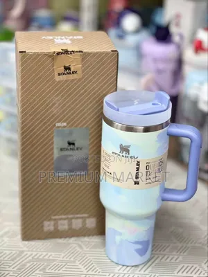 STANLEY Double Layer Stainless Still Isolated Tumbler With Straw