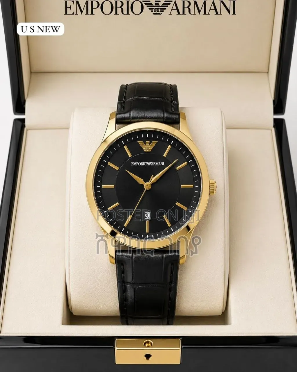 Brand New Emporio Armani Luxury Men's Watches - Two Stunning Options