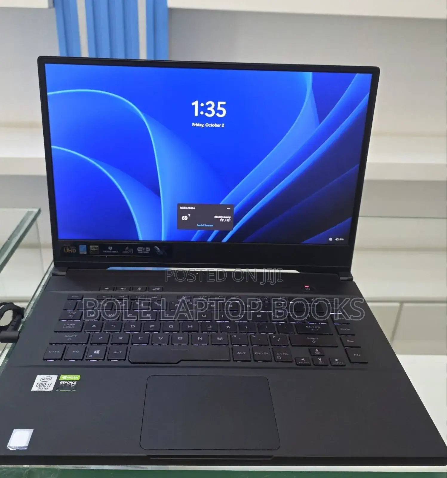 New Laptop Asus ROG Zephyrus M15 GU502LU 16GB Intel Core i7 SSD 512GB