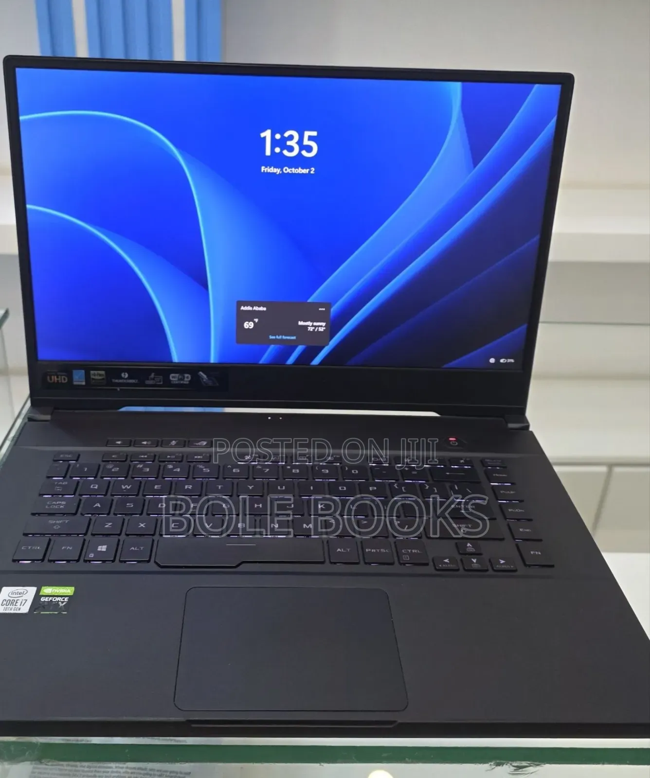 New Laptop Asus ROG Zephyrus M15 GU502LU 16GB Intel Core i7 SSD 512GB