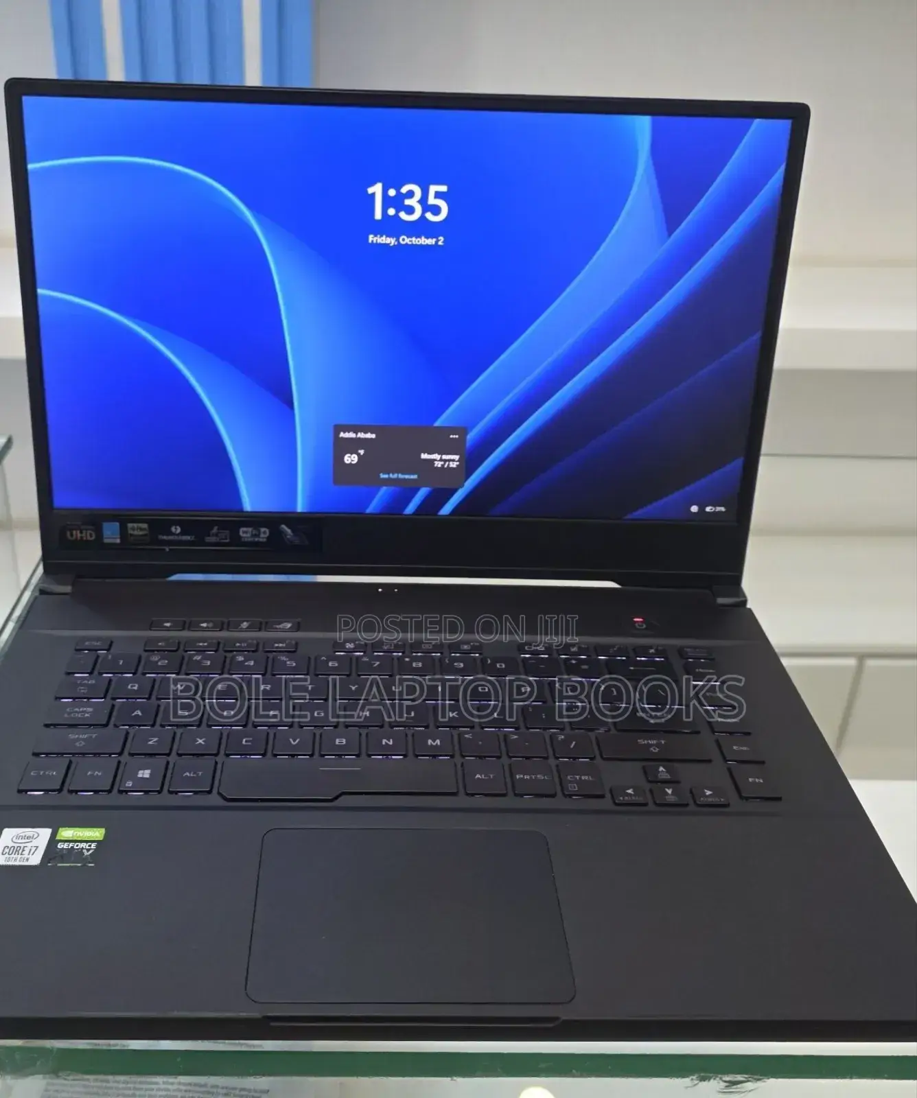 New Laptop Asus ROG Zephyrus M15 GU502LU 16GB Intel Core i7 SSD 512GB