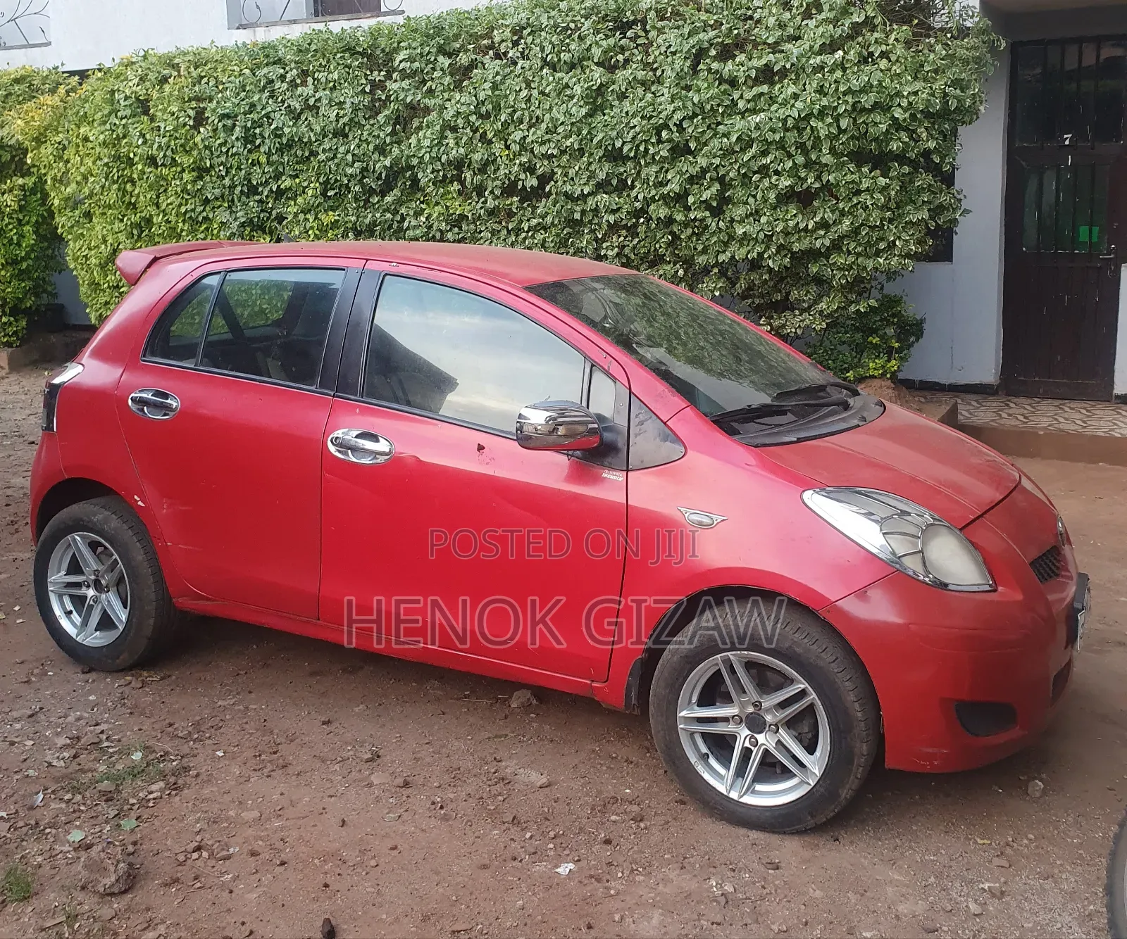 Toyota Yaris 1.0 VVT-i 2008 Red