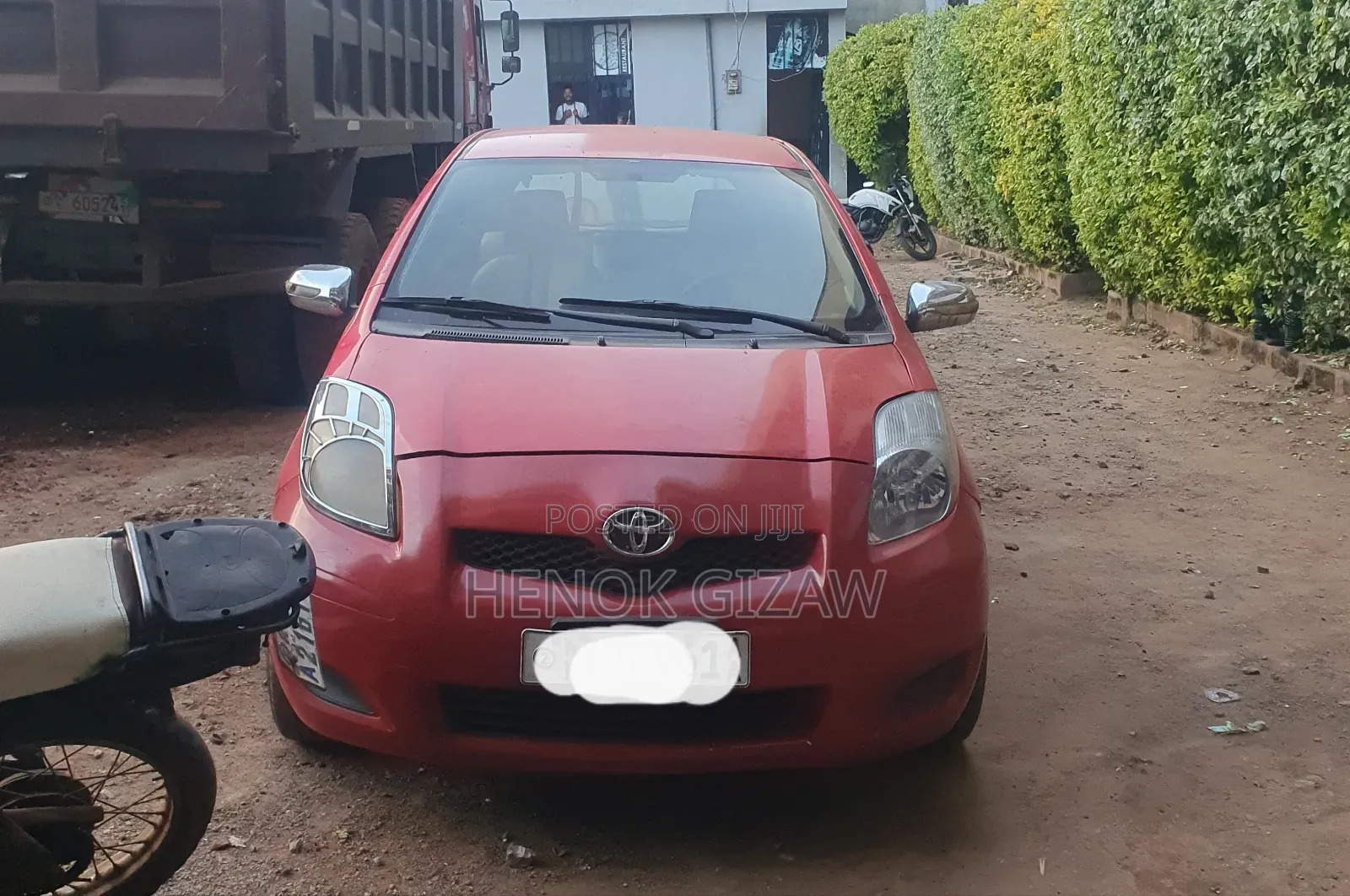 Toyota Yaris 1.0 VVT-i 2008 Red