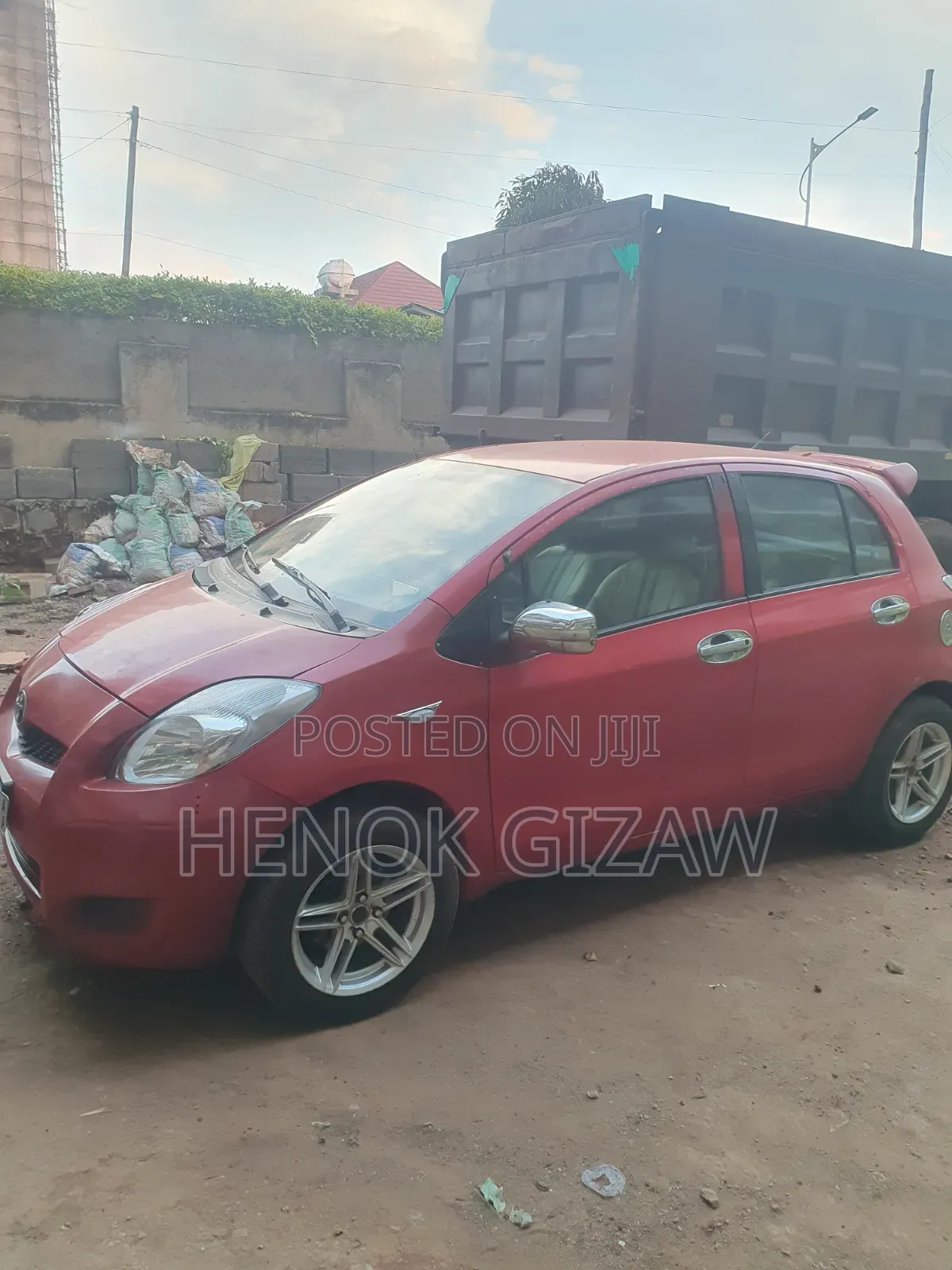 Toyota Yaris 1.0 VVT-i 2008 Red