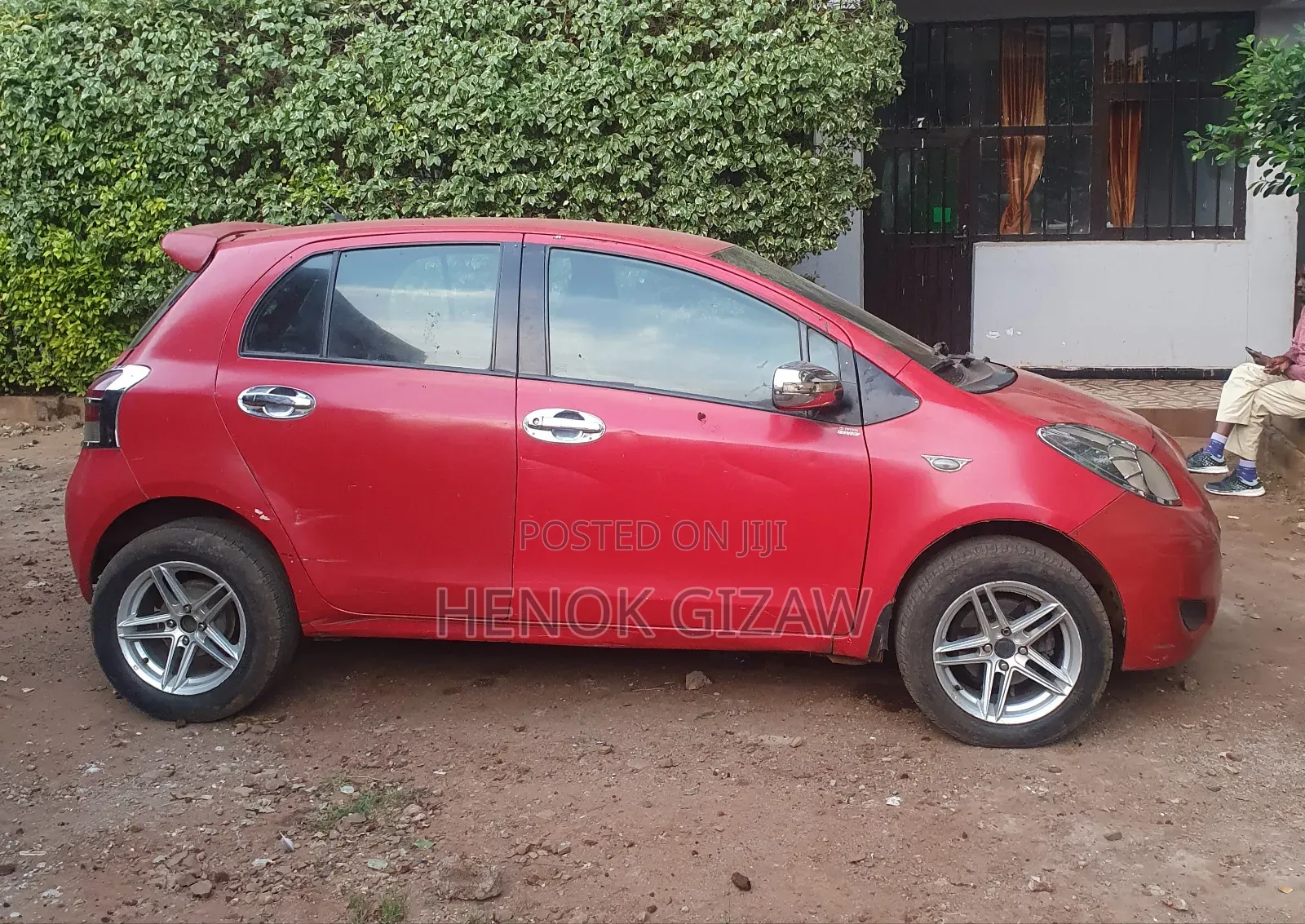 Toyota Yaris 1.0 VVT-i 2008 Red