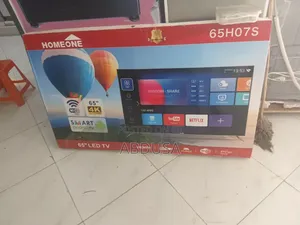 Homeone 65” 4k Smart Android TV — 65h07s
 አዲስ እና ዘመናዊ የhomeone 65