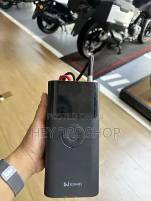 የመኪና ጎማ ኤር ኮምፕሬሰር + Jump Starter