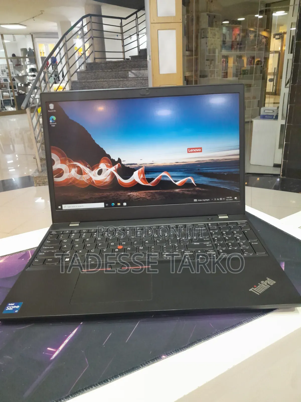 New Laptop Lenovo ThinkPad L15 Gen 3 16GB Intel Core i7 SSD 1T