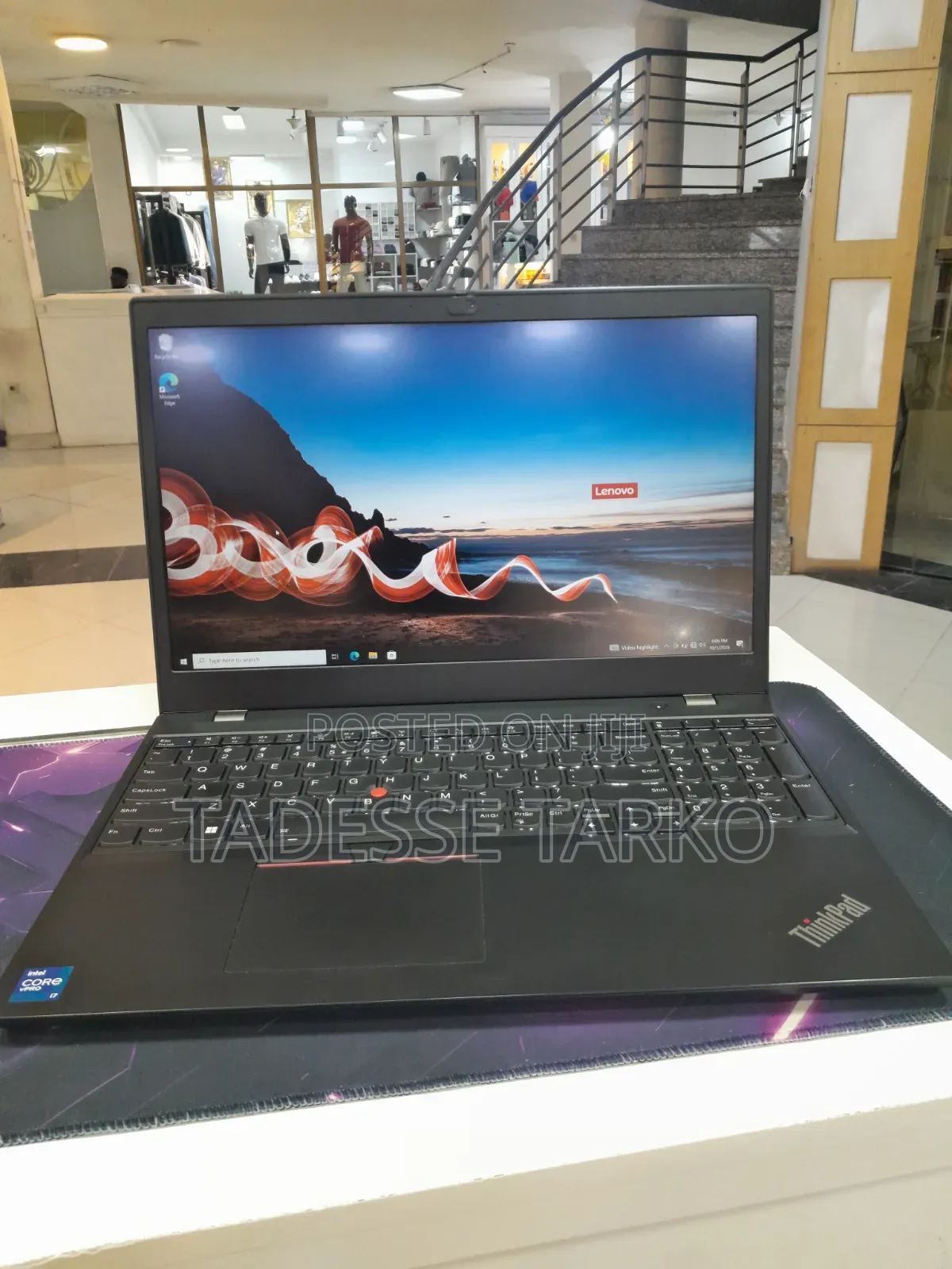 New Laptop Lenovo ThinkPad L15 Gen 3 16GB Intel Core i7 SSD 1T