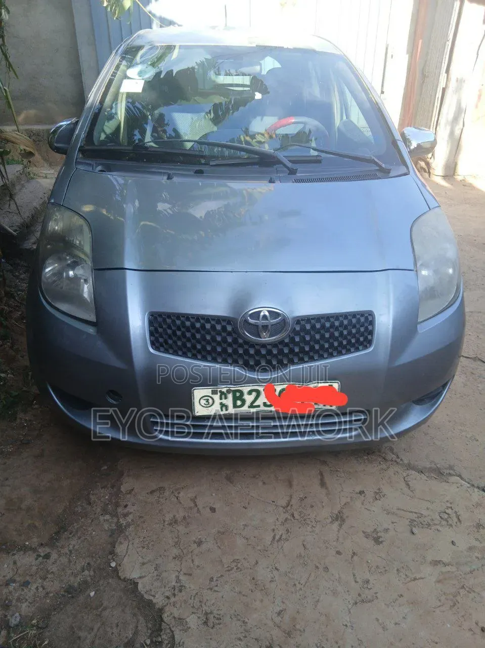 Toyota Yaris 1.0 VVT-i 2007 Gray