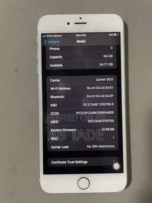 Apple iPhone 6s Plus 64 GB White