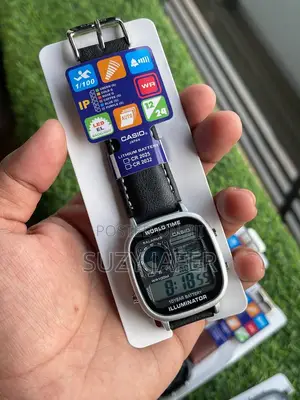 CASIO World Time Illuminator Unisex Watch