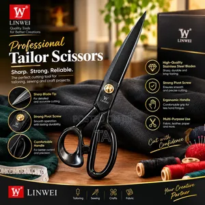 Professional Tailor Scissors የጨርቅ መቀስ 10 ቁጥር መቀስ