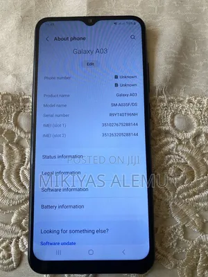 Samsung Galaxy A03 128 GB Black