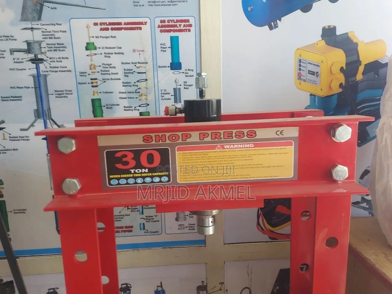 SHOP PRESS 30ton Workshop