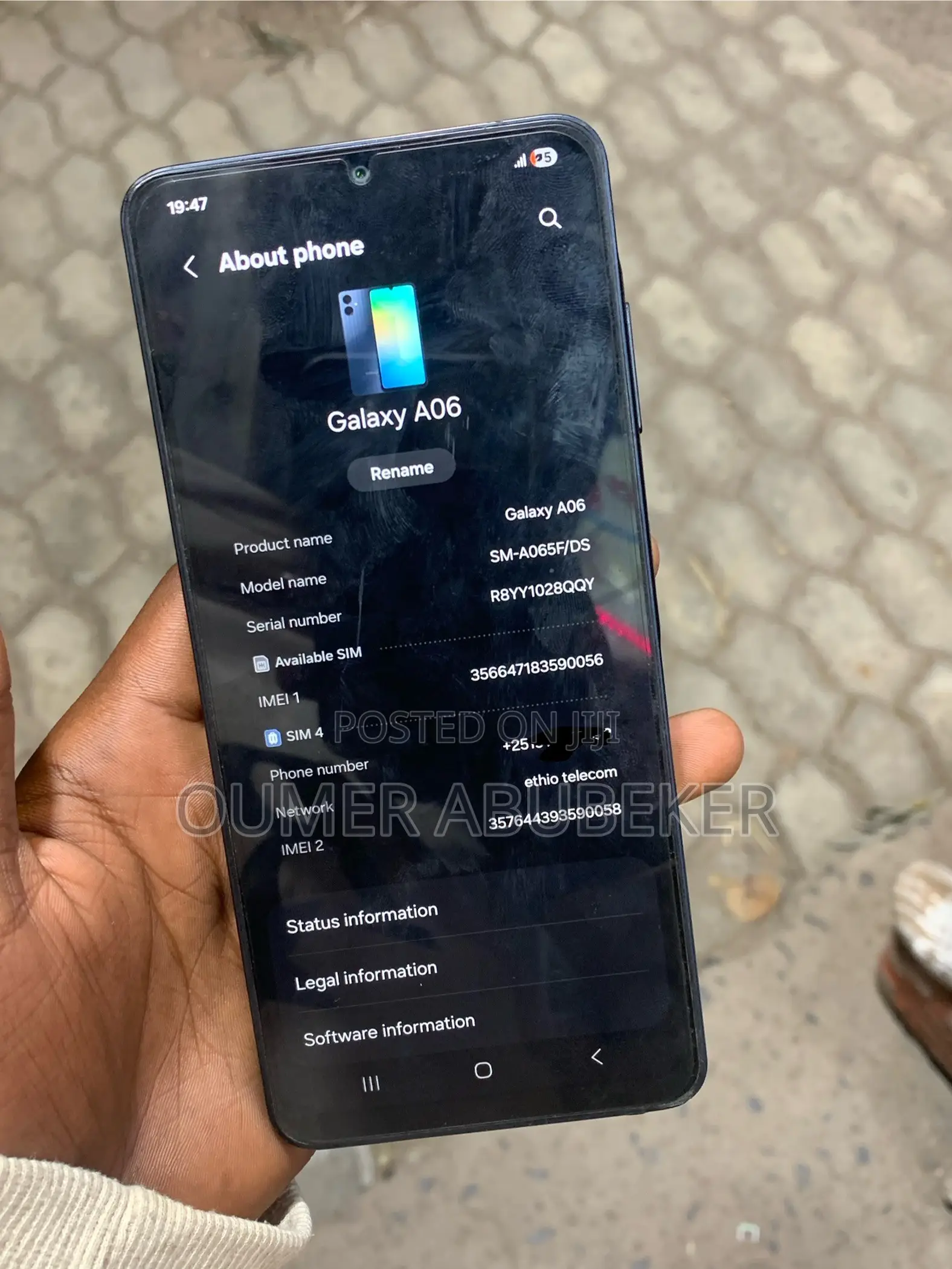Samsung Galaxy A06 128 GB Black