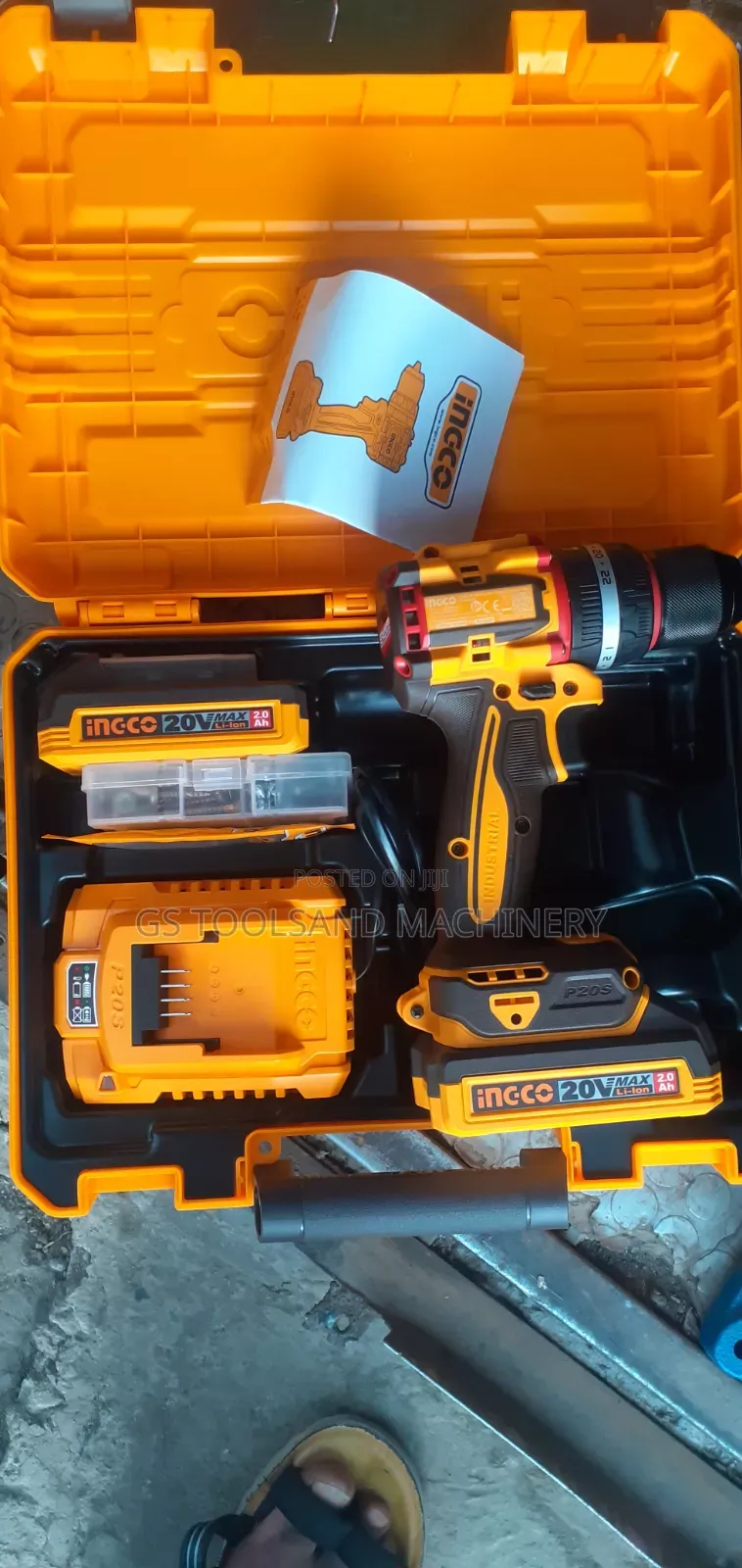 Ingco 20v Cordiless Drill
