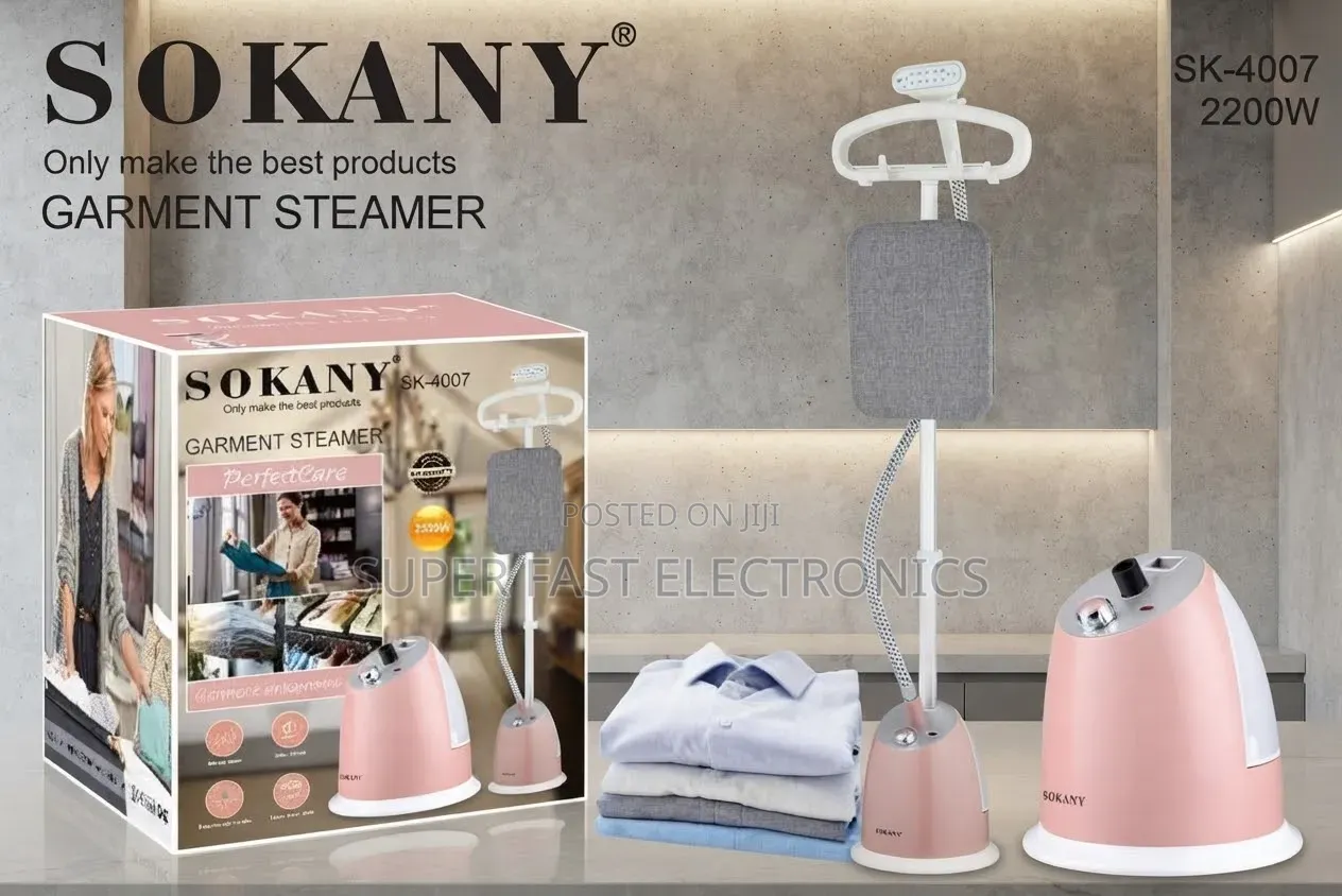 SOKANY Garment Steamer. Featuring a Powerful 2200W Motor