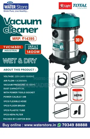 Total Vaccum Cleaner 1400w